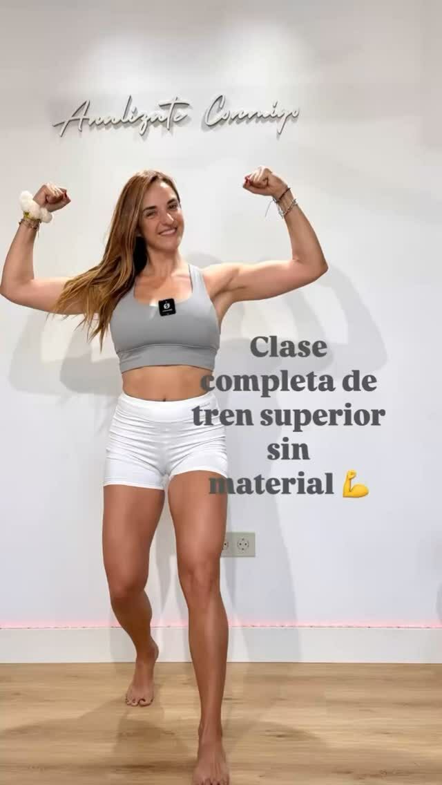 EMPIEZA💪. Este tipo de clase es lo que verás en mi plataforma son entrenamientos sencillos con y sin material clases cortas y más largas tipos de clase a elegir y sobre todo flexibilidad de horario para realizarlo a la hora que te venga bien! 

realiza esta clase que solo te llevará 15 minutos y comenta qué tal te ha parecido?